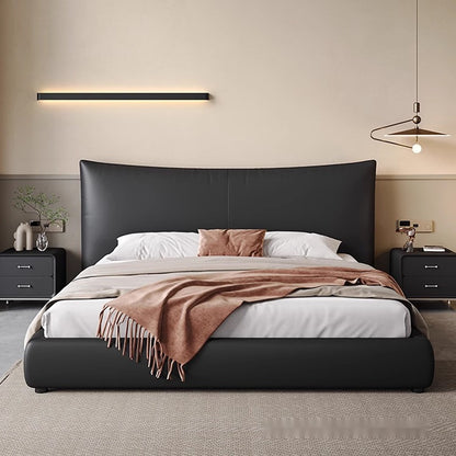 Premium leather elegant chanel headbord single queen king bed