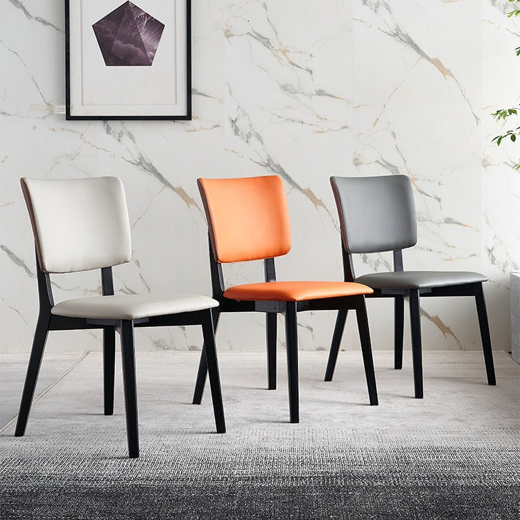 Modern Design Wooden Frame Upholstery Dining Chair