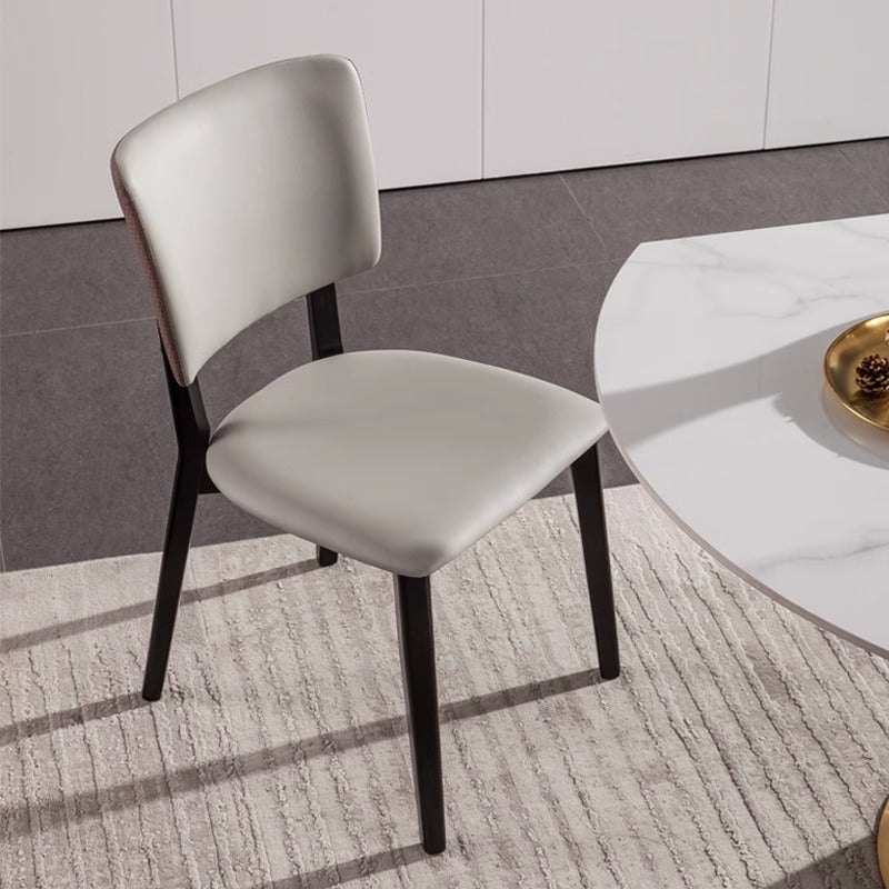 Modern Design Wooden Frame Upholstery Dining Chair