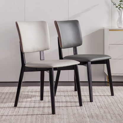 Modern Design Wooden Frame Upholstery Dining Chair