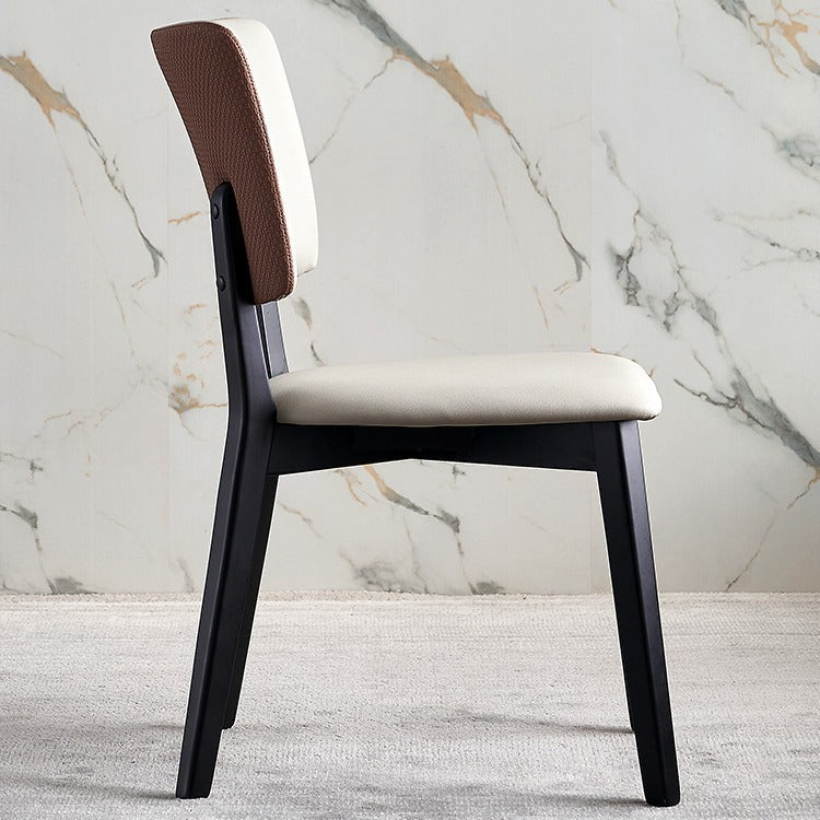 Modern Design Wooden Frame Upholstery Dining Chair