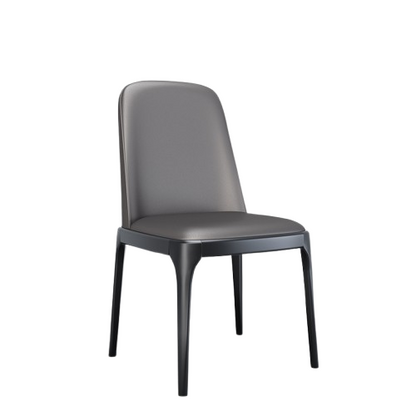 Classical Indoor Wooden PU Leather Dining Chair