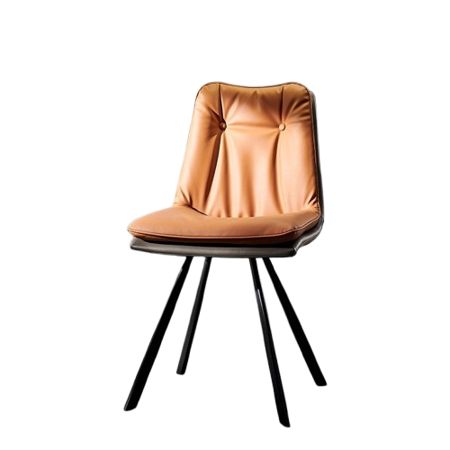 Restaurant Faux Leather Dining Chair