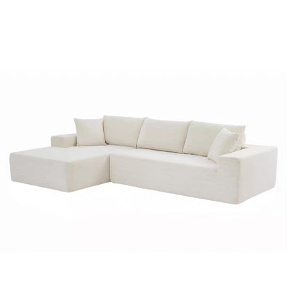 Vacuum Packing High Density Foam Boucle Compressed Sofa