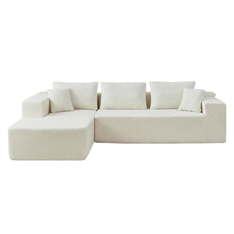 Vacuum Packing High Density Foam Boucle Compressed Sofa
