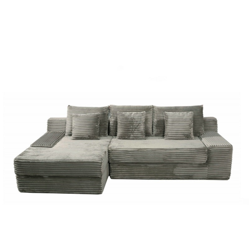 Compressed Vacuum Packaging Modular Combination Corduroy Sofa
