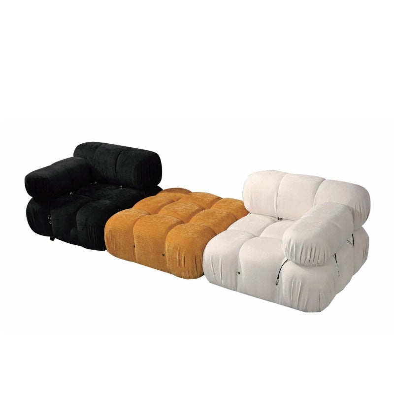 Compressible Modular Corner Sofa for Living Room
