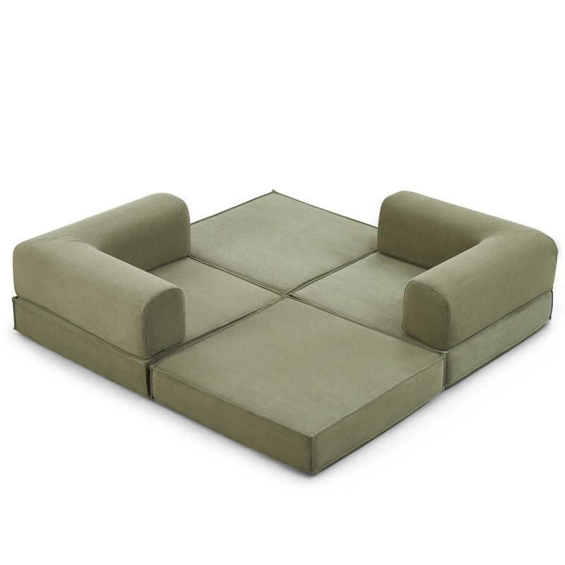 3 in 1 Couch Modular High Polymer Compressed Sponge Sofa Bed