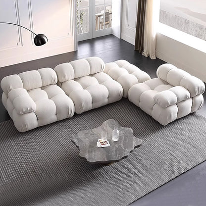 Living Room Modular High Polymer Compressible Sponge Sofa