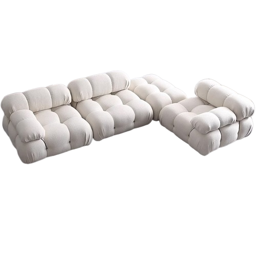 Living Room Modular High Polymer Compressible Sponge Sofa