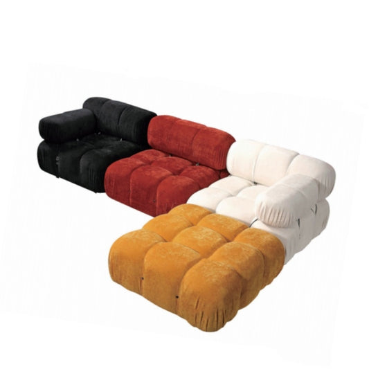 Compressible Modular Corner Sofa for Living Room