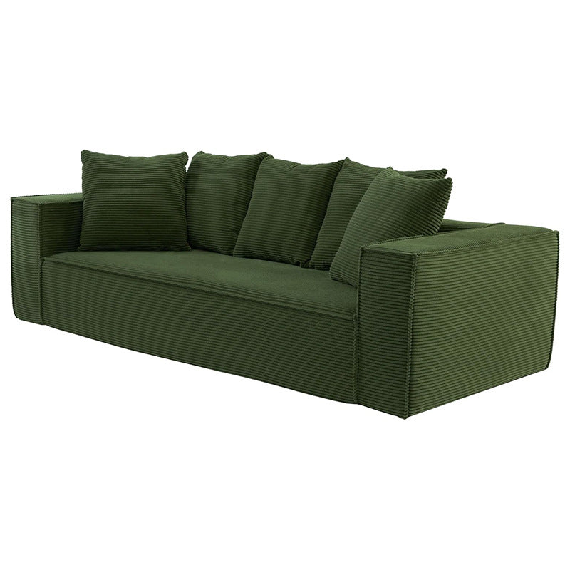 Modern Vacuum Compressed Height Density Sponge Modular Tofu Sofa