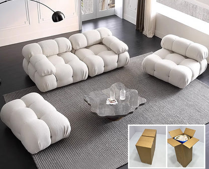Living Room Modular High Polymer Compressible Sponge Sofa