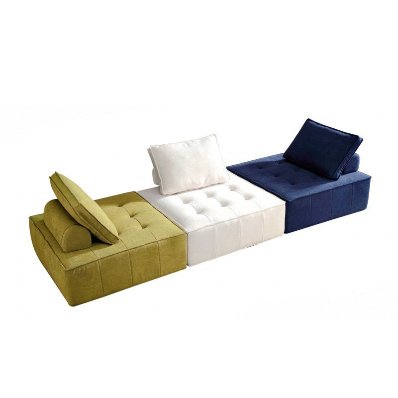 Frameless Modular Vacuum-Packed Compressed Sofa