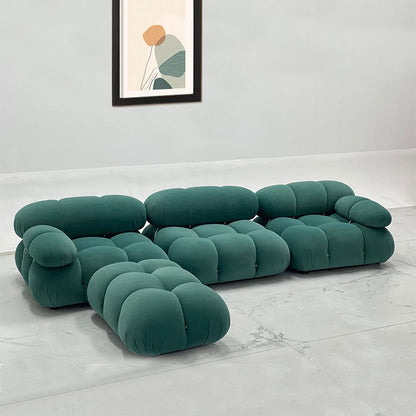 Compressible Modular Corner Sofa for Living Room
