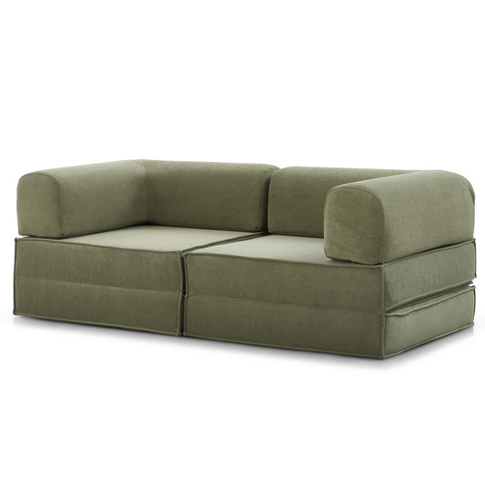 3 in 1 Couch Modular High Polymer Compressed Sponge Sofa Bed