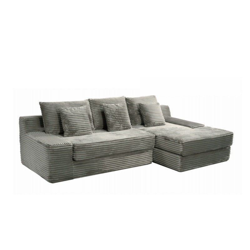 Compressed Vacuum Packaging Modular Combination Corduroy Sofa