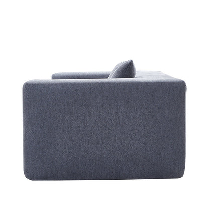 Straight Row Vacuum Compression Corduroy 2 Seater Sofa