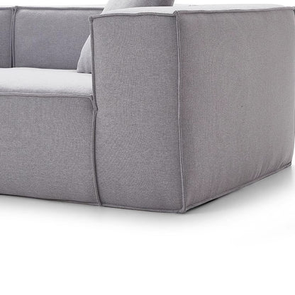 Vacuum Compression Tofu Block Fabric Sofa
