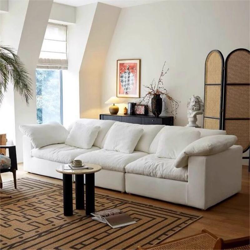 Home Furniture Modular Vacuum 3 Seater Compressed Sofa
