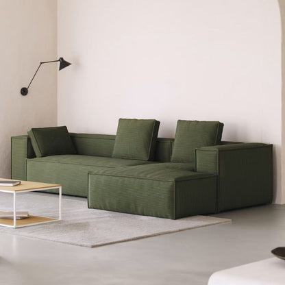 Cloudy Couch Modular Sectional Vaccum Compressed Fabric Sofa