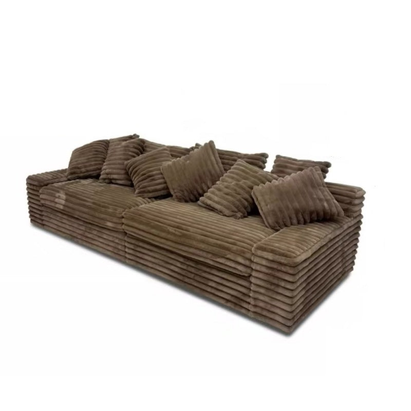 Compressed Vacuum Packaging Modular Combination Corduroy Sofa