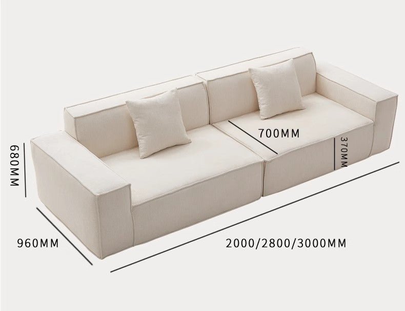 Modular Compression Living Room Sofas Couch in Box