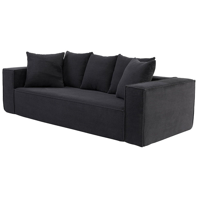 Modern Vacuum Compressed Height Density Sponge Modular Tofu Sofa