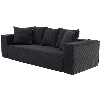 Modern Vacuum Compressed Height Density Sponge Modular Tofu Sofa