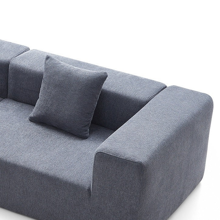 Straight Row Vacuum Compression Corduroy 2 Seater Sofa