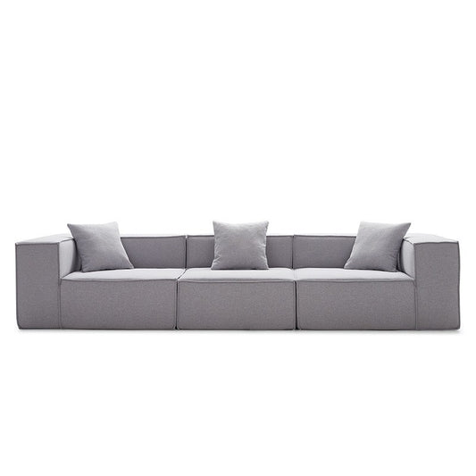 Vacuum Compression Tofu Block Fabric Sofa