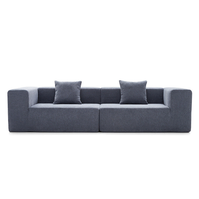 Straight Row Vacuum Compression Corduroy 2 Seater Sofa