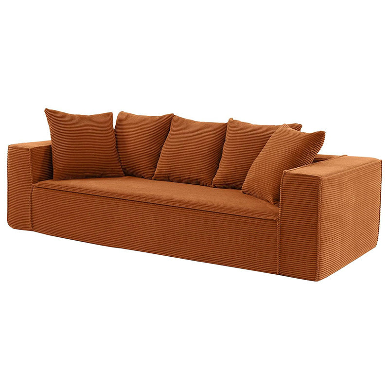 Modern Vacuum Compressed Height Density Sponge Modular Tofu Sofa