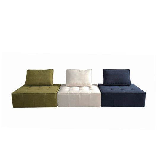 Frameless Modular Vacuum-Packed Compressed Sofa