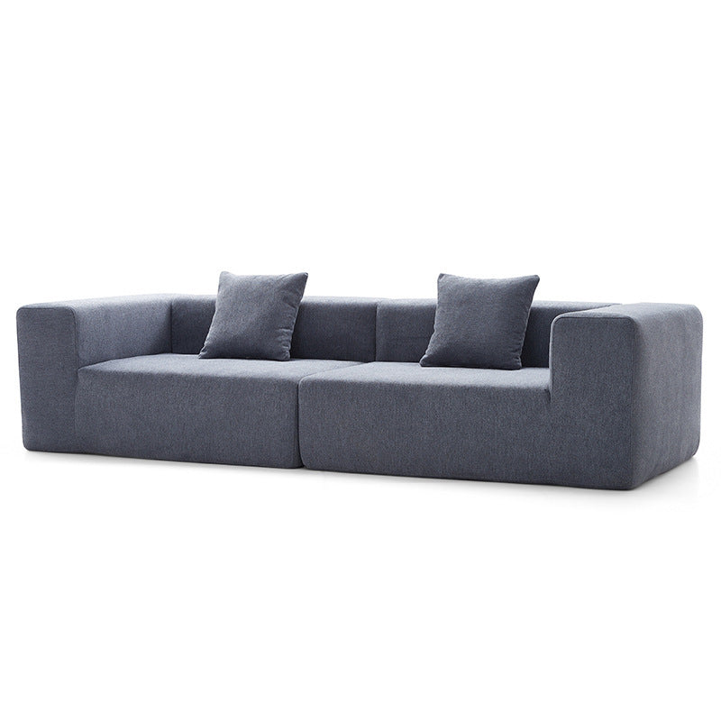 Straight Row Vacuum Compression Corduroy 2 Seater Sofa