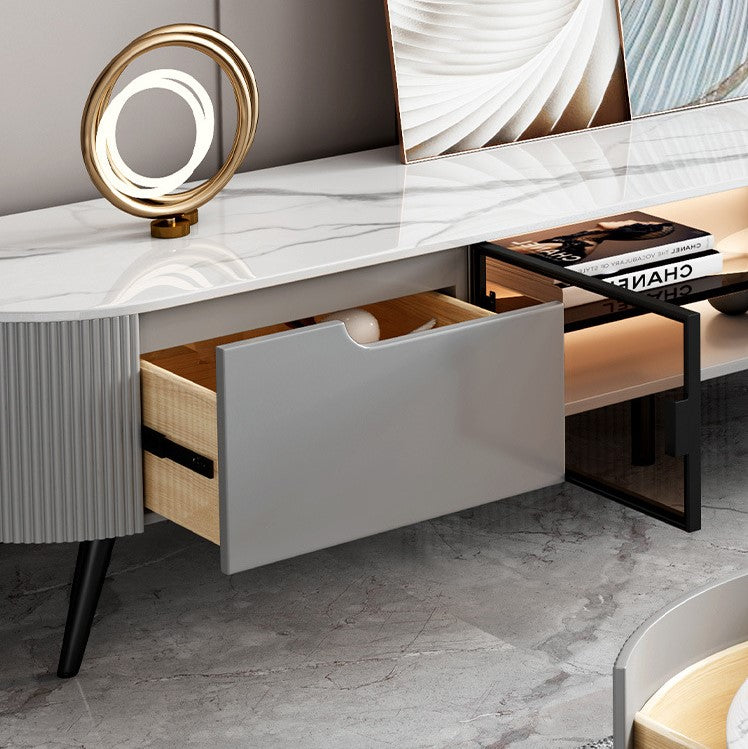Modern Luxurious  Coffee Table With TV Cabinet