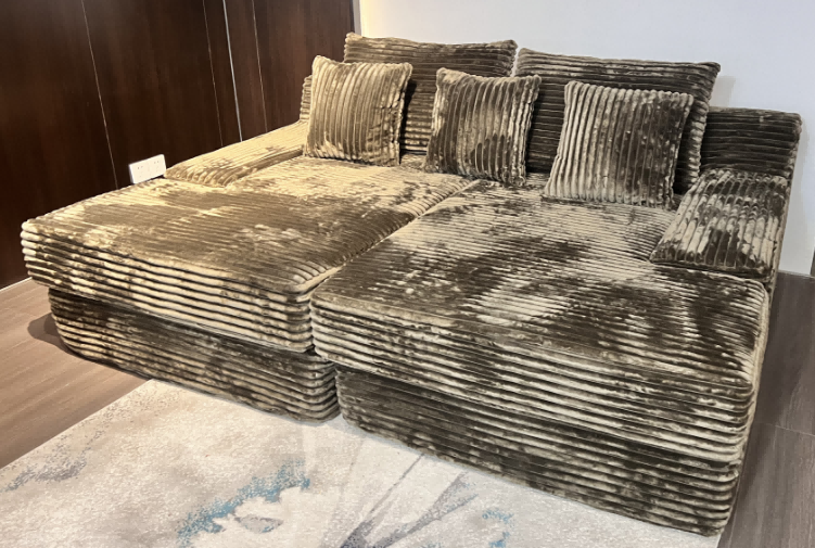 Compressed Vacuum Packaging Modular Combination Corduroy Sofa