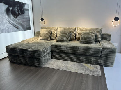 Compressed Vacuum Packaging Modular Combination Corduroy Sofa