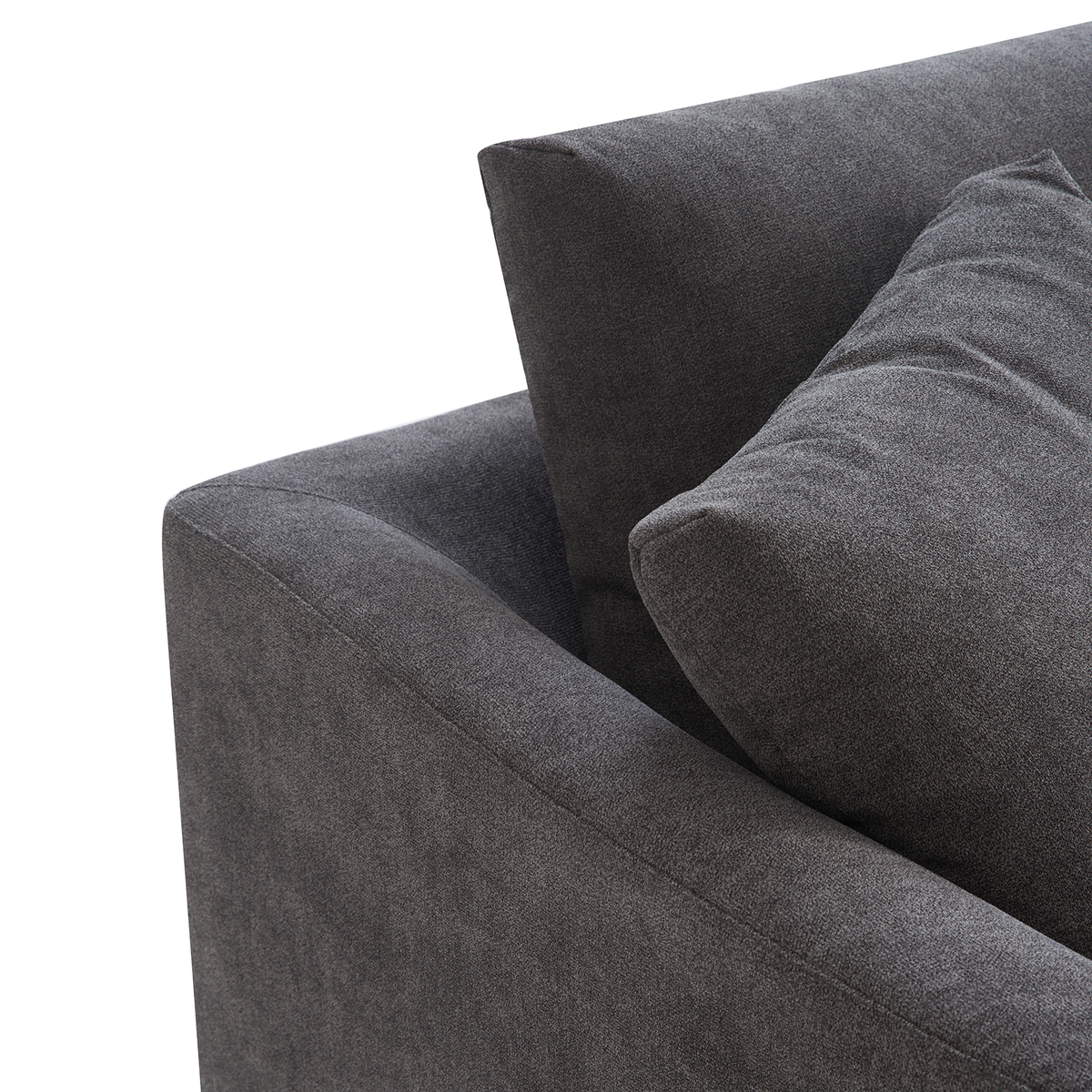Aalto Fresh Dark Grey Upholstered Fabric Armchair