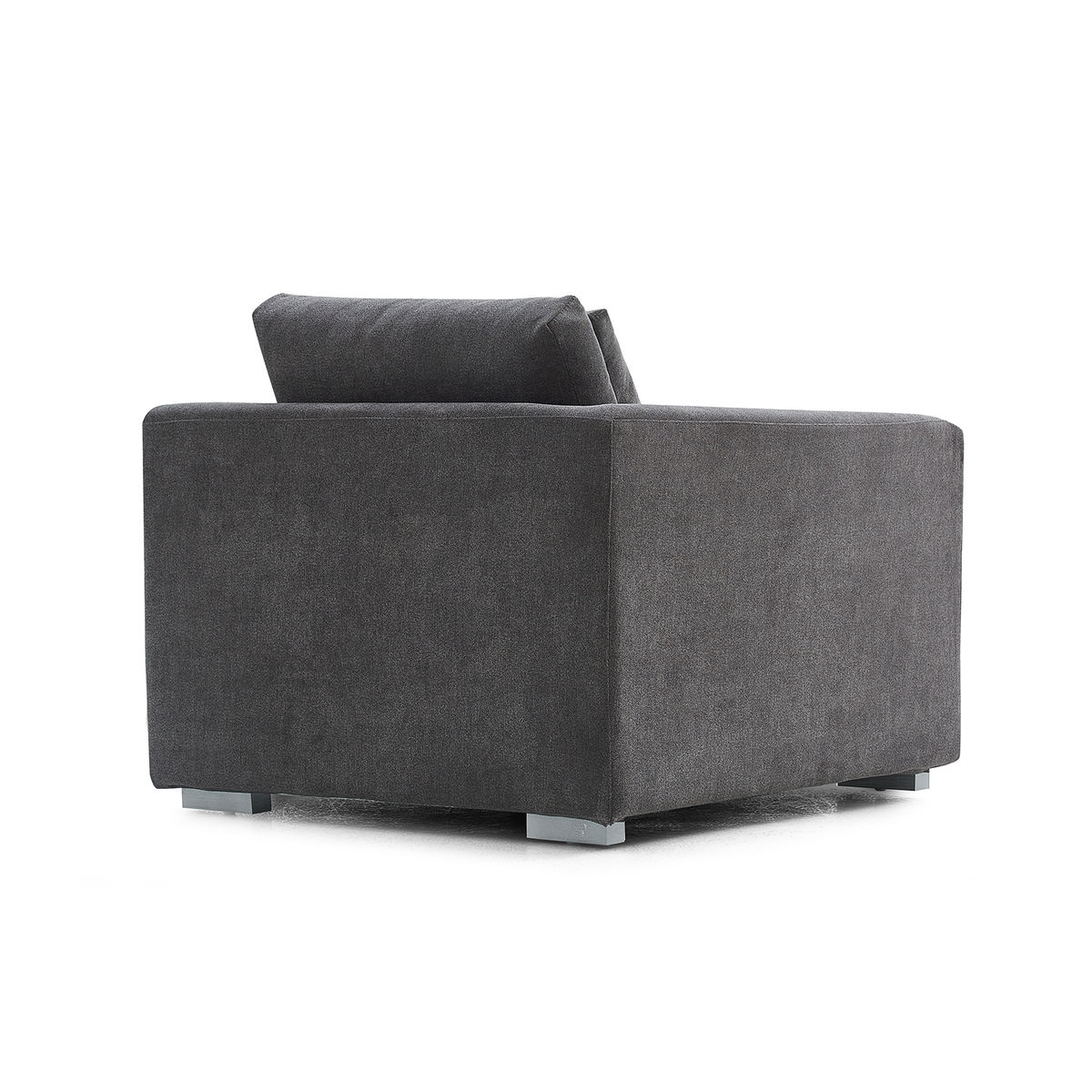 Aalto Fresh Dark Grey Upholstered Fabric Armchair