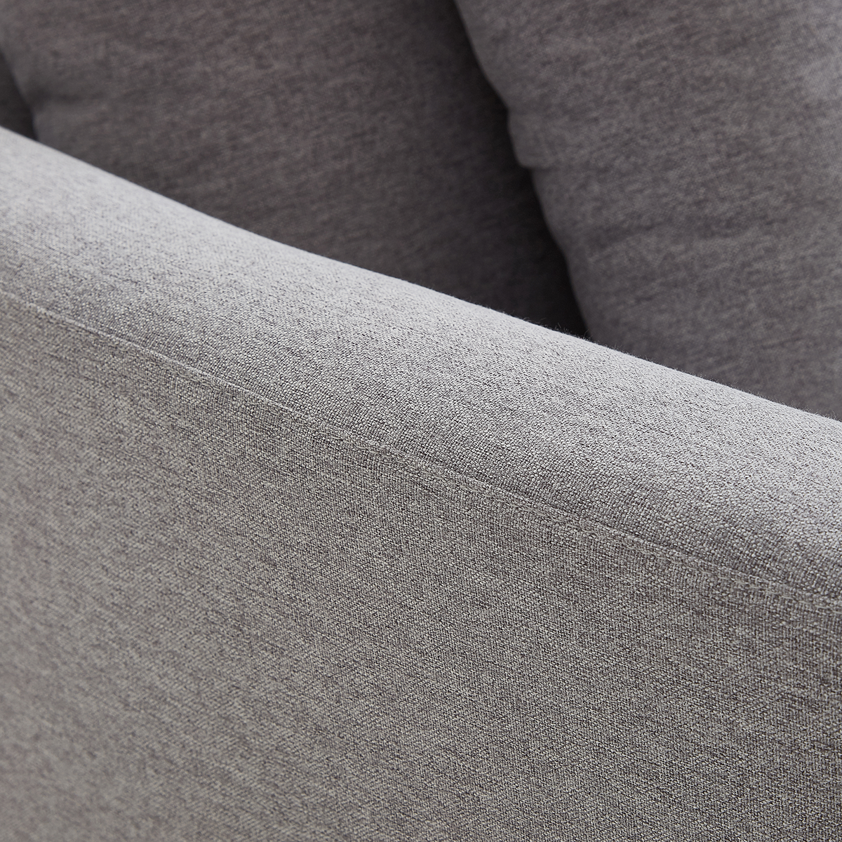 Aalto Fresh Light Grey Upholstered Fabric Armchair